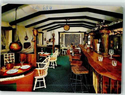 Kampen Gasthaus Künstlerlokal Die Kupferkanne Thekenbereich