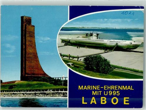 Laboe Marine-Ehrenmal und U-Boot U995