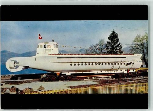 Lausanne 1964 Exposition nat. suisse Le mesoscaphe