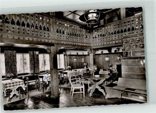 Gütenbach 1959 Hotel Cafe Bachhof