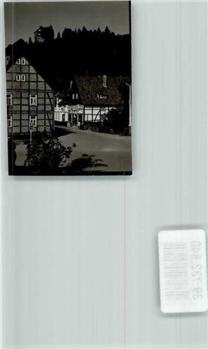 Schwalenberg Fachwerkensemble Foto Original aus Archiv eines Ansichtskartenverlags Ort handschriftlich