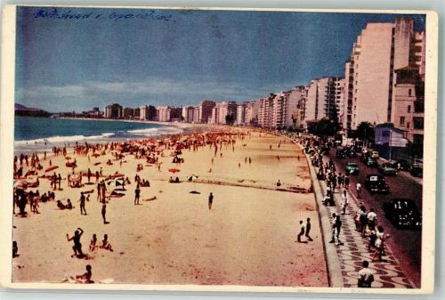 Rio de Janeiro 1958 Copacabana Luftpost
