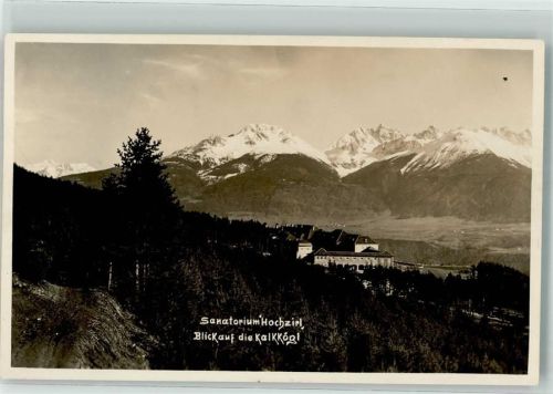 Zirl Sanatorium Hochzirl