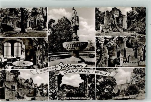 Landstuhl Burg Denkmal Sickingen Gasthaus