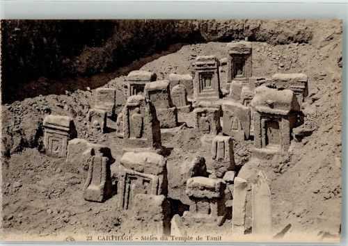 Karthago Denkmal Steles du Temple de Tanit