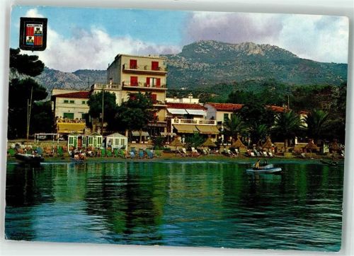Port de Sóller 1969 Hotel Schwimmbad Strand