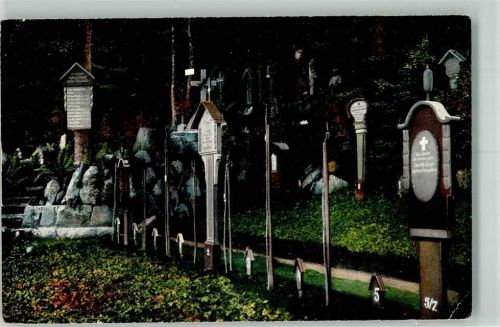 1916 Waldfriedhof Bayer. Feld-Postexped der 6. Landwehr Div. 8.6.16