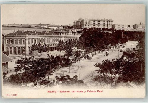 Madrid 1910 Bahnhof