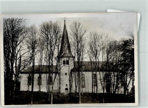 Rödgen Kirche Ort handschriftlich Foto Original aus Archiv eines Ansichtskartenverlags