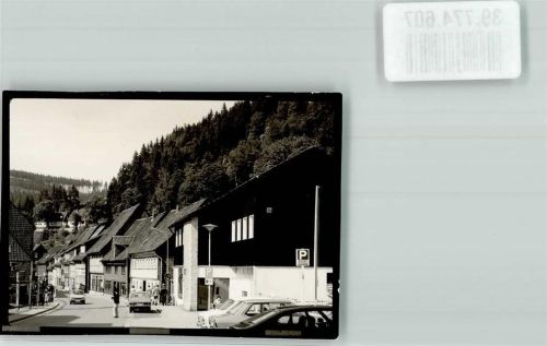 Wildemann Foto Original aus Archiv eines Ansichtskartenverlags Haus Sonnenschein Bohlweg Oldtimer Ort handschriftlich