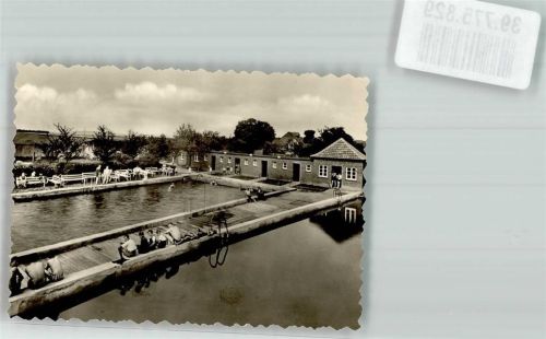 Laer Schwimmbad Sole-Freibad Foto Original aus Archiv eines Ansichtskartenverlags
