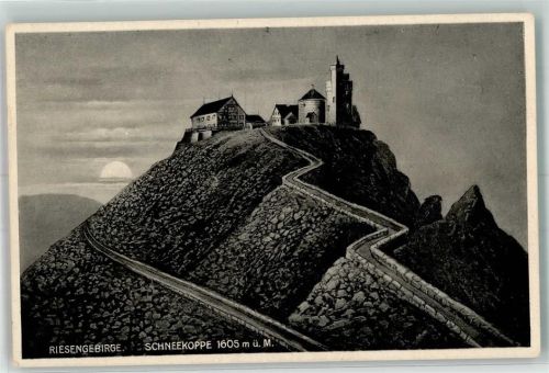 Schneekoppe Hotel Wetterstation Kirche