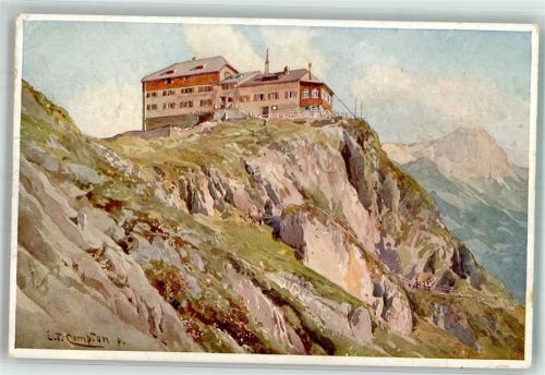1923 Watzmannhaus Alpiner Kunstverlag Eugen Richter Nr. 25