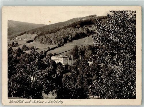 Bad Schwarzbach 1942 Hotel Kurhaus