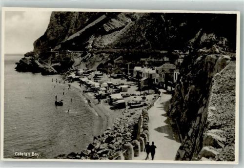 Gibraltar Schwimmbad Strand Catalan Bay