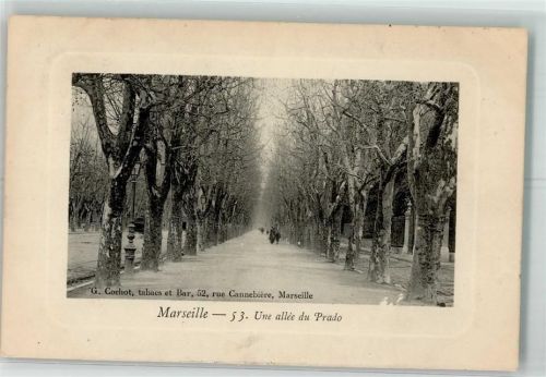 Marseille 1910 Allee du Prado