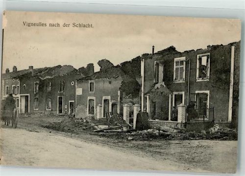 Vigneulles 1915 Feldpost WK I Festungs-Sanitäts-Komp. Nr.1 33.Res.Div.