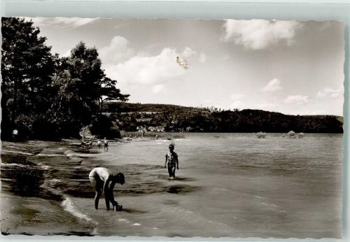 Wallhausen Schwimmbad Campingplatz Foto AK