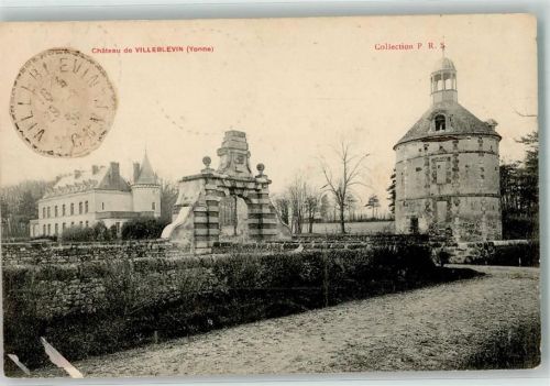Villeblevin 1904 Schloss