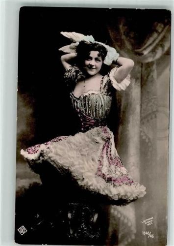 1913 L. Gutmann Wien 1846/46 Tänzerin Brokat