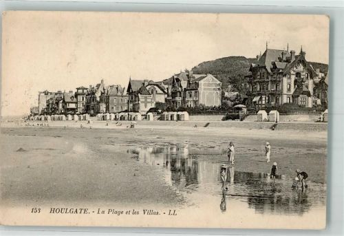 Houlgate 1924 Schwimmbad Strand