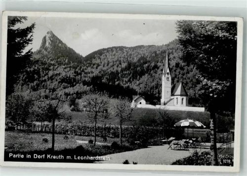 83700 W8185 Kreuth b Tegernsee Foto AK Leonhardstein