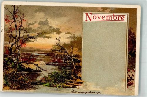 1916 sign. Guggenberger November