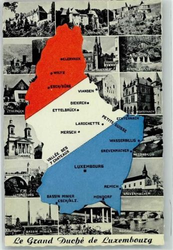 Luxembourg Grüße aus