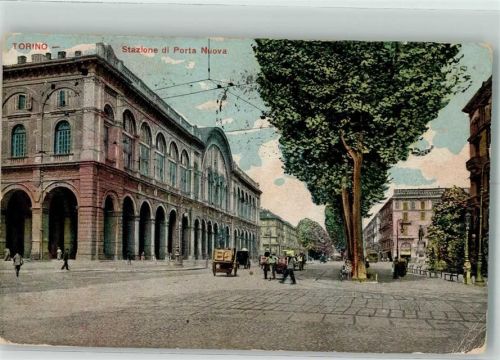 Torino 1917 Bahnhof Stazione di Porta Nuova