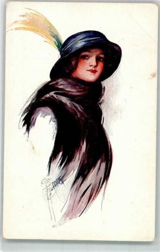 1917 Frau Hutmode