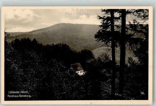 Lübbecke 1953 Forsthaus Reineberg