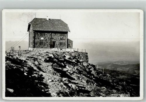Obdach 1931 Hüttenstempel Zirbitzkogel-Schutzhaus