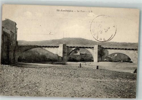 Saint-Ambroix 1915 Le Pont