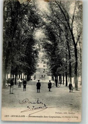 Avallon 1907 Promenade des Capucins