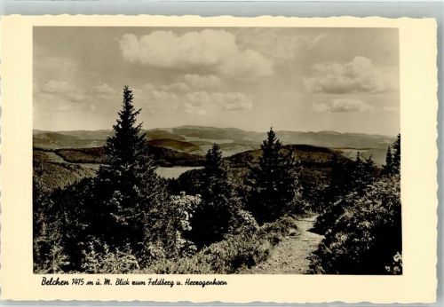 Belchen mit Feldberg und Herzogenhorn