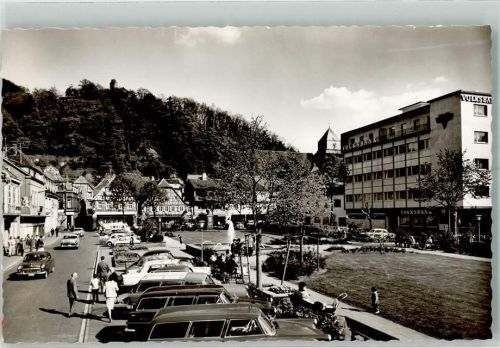 Landstuhl Marktplatz Auto Foto AK
