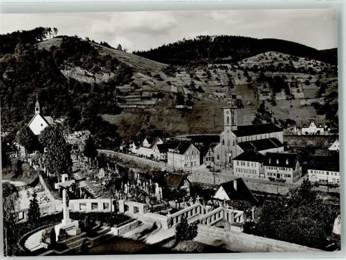 76599 W7566 Weisenbach , Murgtal Foto AK Gasthaus Blume