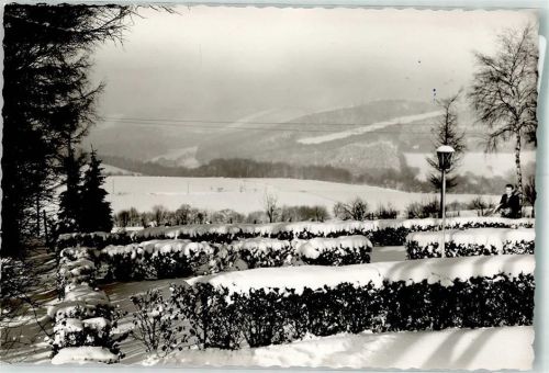 Oberelfringhausen Winter Ort handschriftlich Foto Original aus Archiv eines Ansichtskartenverlags