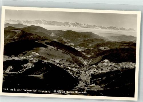 Kleines Wiesental mit Berner Oberland