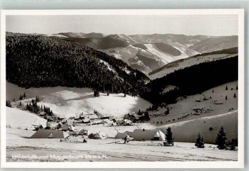 Muggenbrunn Gasthaus Grüner Baum Winter