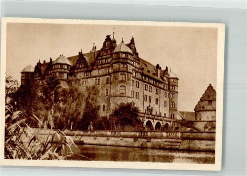Neuenstein 1934 - 1935 Das schöne Deutschland Bild 49 Neuenstein Schloss Hohenlohe Reichswinterhilfe-Lotterie