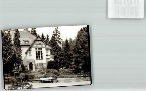 Bad Soden Kurverwaltung Ort handschriftlich Foto Original aus Archiv eines Ansichtskartenverlags
