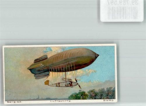 Luftschiffe Serie 395 Bild No. 3 Sportballon Ville de Paris v. Deutsch de la Meurthe