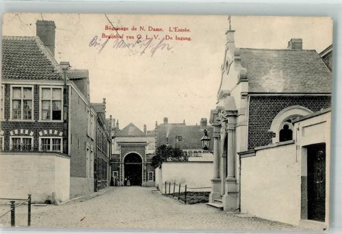 Gand 1915 Feldpost WK I Bayer.Festungs-Scheinwerfer Zug Nr. 2 Ort lt. Stempel