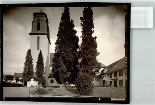 Hermeskeil Kirche Ort handschriftlich Foto Original aus Archiv eines Ansichtskartenverlags