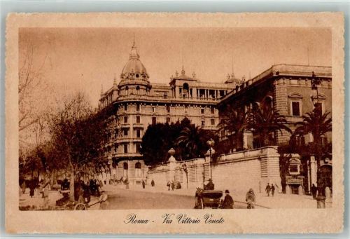 Roma Via Vittorio Veneto Hotel Excelsior