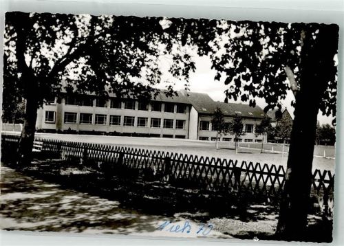 33039 W3493 Nieheim Foto AK Volksschule