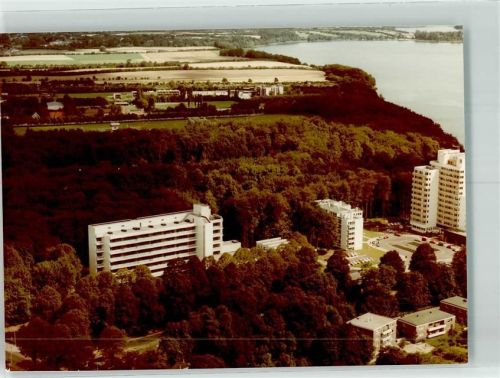 Bad Segeberg Fliegeraufnahme Ort handschriftlich Foto Original aus Archiv eines Ansichtskartenverlags
