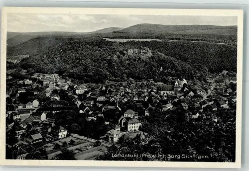 Landstuhl Burg Sickingen Foto AK