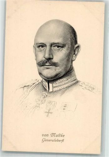Generaloberst Helmuth von Moltke in Uniform WK I Verlag Stengel & Co. 49128